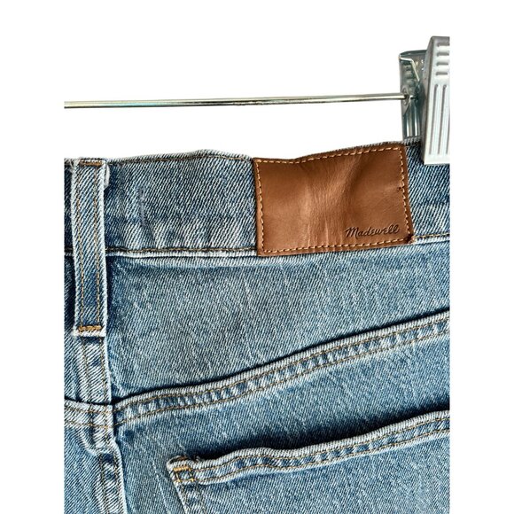 Madewell The Perfect Vintage Jeans Womens Size 26 Denim Blue Frayed Hem 47d - Picture 4 of 10